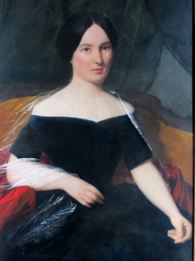 Doña Juana Valdés Munizaga de Abbott by Raymond Auguste Quinsac Monvoisin